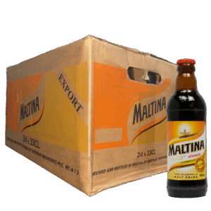 Maltina Classic Malt Drink – 24 Pack Crate (33cl)